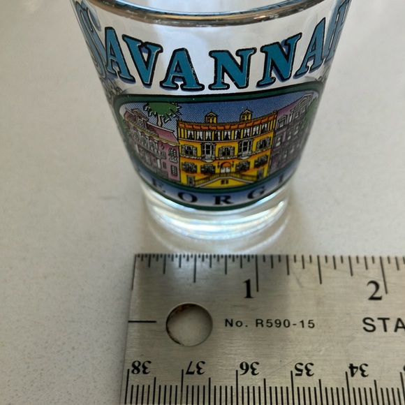 Collectible good condition Savannah Georgia Shot Glass - Picture 9 of 16
